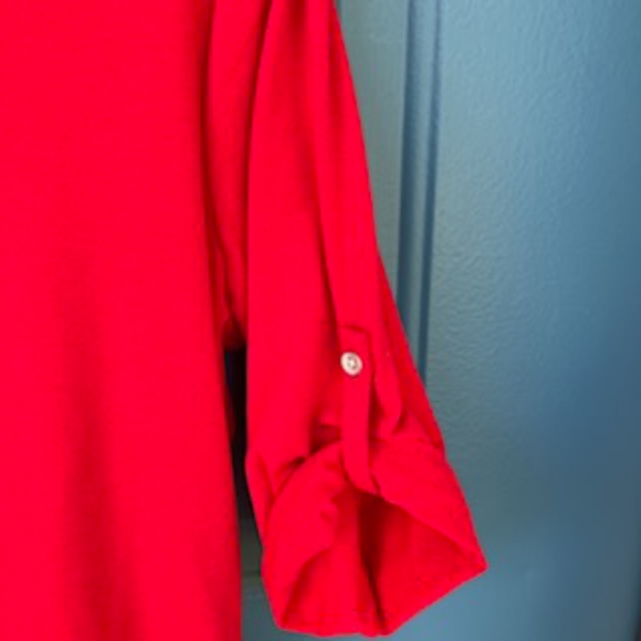 CUTTER & BUCK RED DRYTEC POLO GOLF SHIRT NWT LARGE - Picture 9 of 16